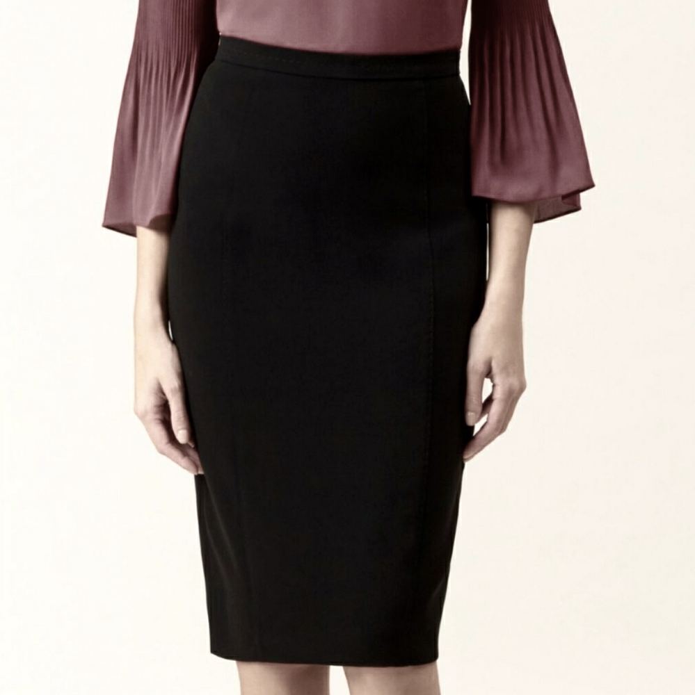 NWT Hobbs London Black Mina Skirt